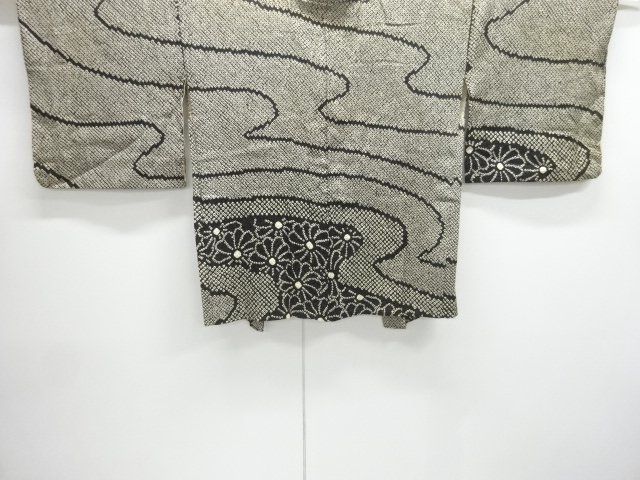 Japanese Kimono / Chirimen Kinsha Silk